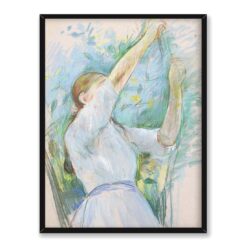 Berthe Morisot Młoda dziewczyna zbierająca wiśnie 30×40