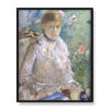 Berthe Morisot Młoda kobieta przy oknie albo Lato 40×50