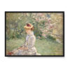 Berthe Morisot Na wyspie 40×30 w RAMIE
