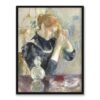 Berthe Morisot Przed toaletką 30×40 w RAMIE