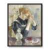 Berthe Morisot Przed toaletką 40×50 w RAMIE