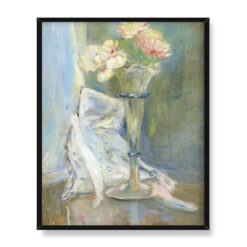 Berthe Morisot Różowe anemony 40×50