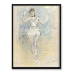 Berthe Morisot Tancerka na linie 30×40