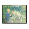 Berthe Morisot W Lasku Bulońskim 40×30 w RAMIE Berthe Morisot W Lasku Bulońskim 40×30 w RAMIE