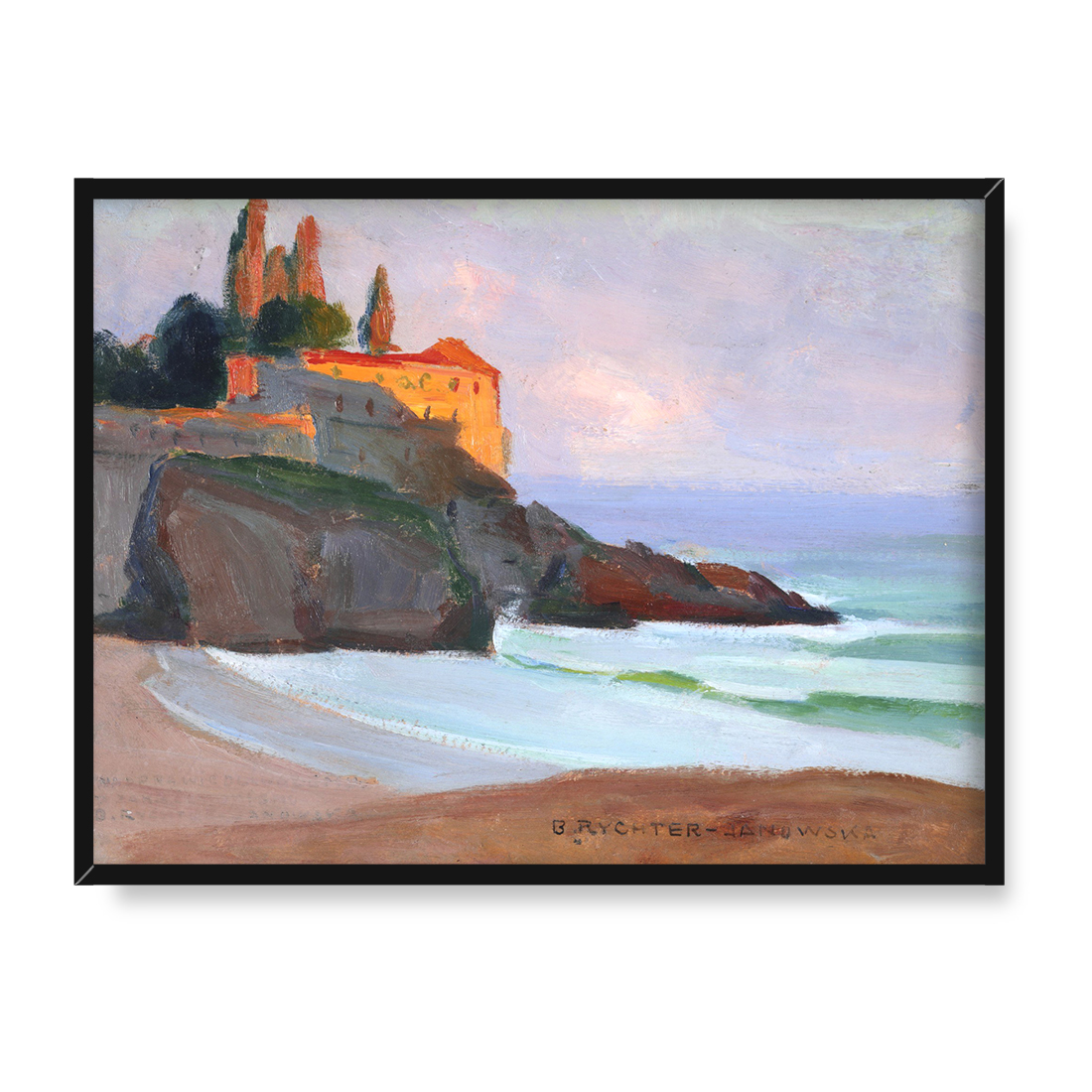 Bronisława Rychter Janowska Capri 40x30