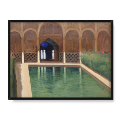 Bronisława Rychter Janowska Pałac w Alhambrze 40×30