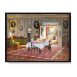 Bronisława Rychter Janowska Podwieczorek 40×30