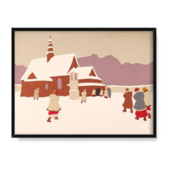 Bronisława Rychter Janowska W niedzielę 40×30