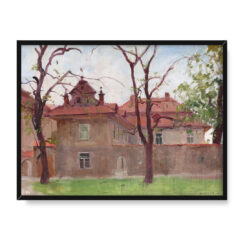 Bronisława Rychter Janowska Za murem 40×30