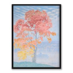 Bror Lindh Jesienne drzewa 30×40