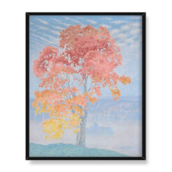 Bror Lindh Jesienne drzewa 40×50