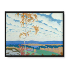 Bror Lindh Jesienny pejzaż 40×30