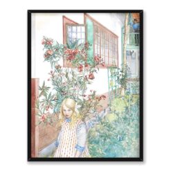 Carl Larsson Oleander 30×40 w RAMIE