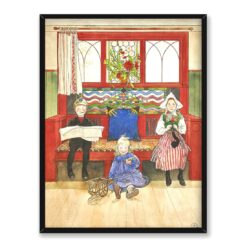 Carl Larsson Tata mama dziecko 30×40