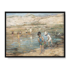 Dorothea Sharp Brodzący w wodzie 40×30