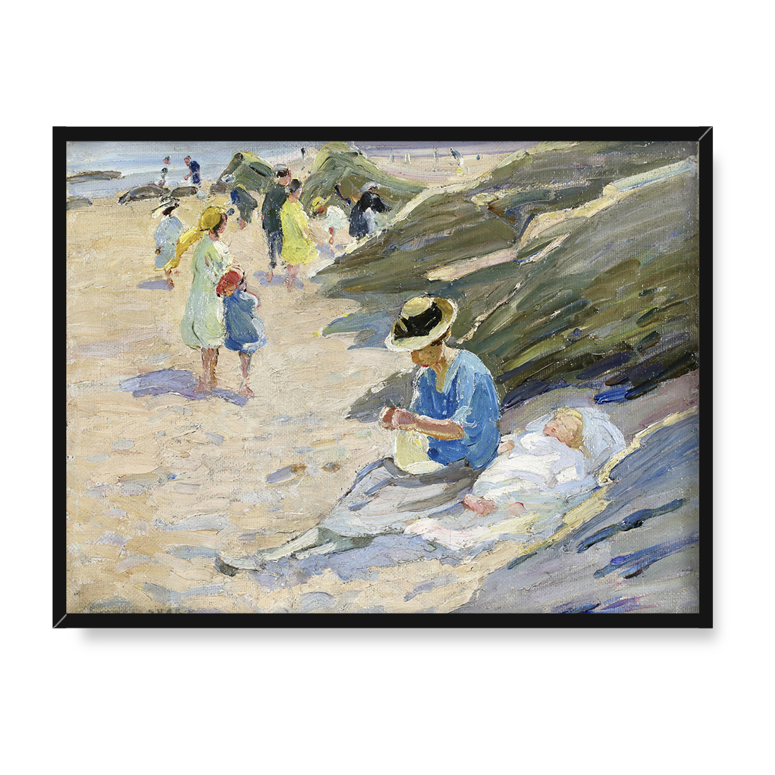 Dorothea Sharp Na plaży 2 40x30 w RAMIE