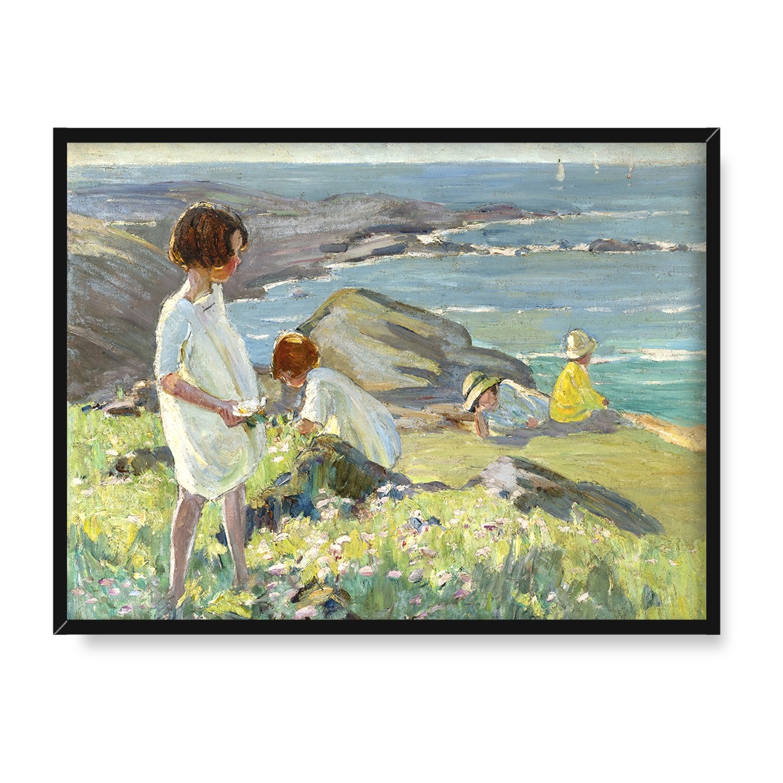 Dorothea Sharp Nad błękitnym morzem 40x30 w RAMIE