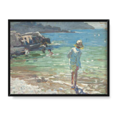 Dorothea Sharp Plaża Porthmeor St Ives Kornwalia 40×30