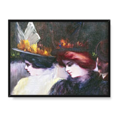 George Luks Albi Scena uliczna 40×30