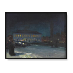 George Luks Copley Square Boston 40×30