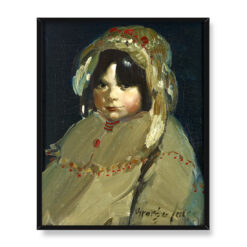 George Luks Córka trapera 40×50