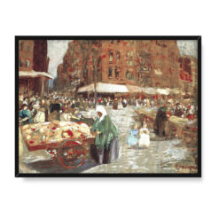 George Luks Ulica Houston 40×30