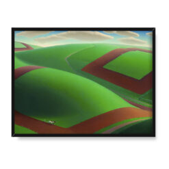 Grant Wood Wiosenna orka 40×30