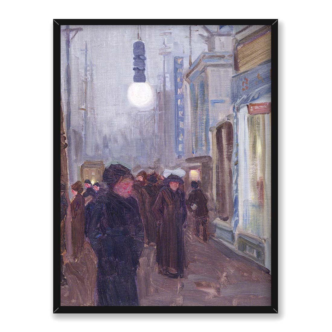 Helen McNicoll Elektryczne światło 30x40 w RAMIE