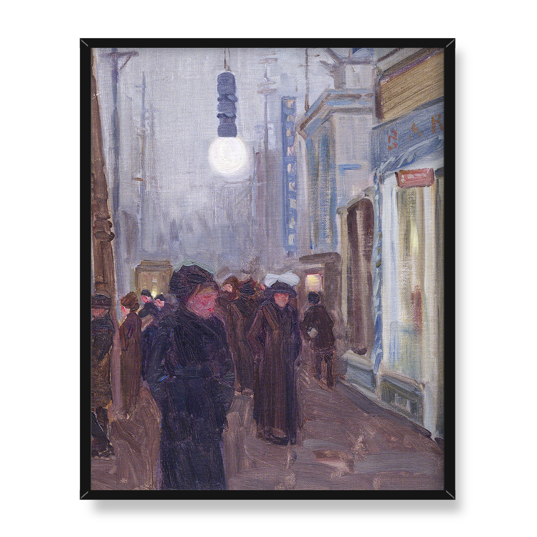 Helen McNicoll Elektryczne światło 40x50