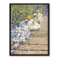 Helen McNicoll Szkic do zbierania kwiatów 30×40