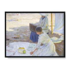 Helen McNicoll W cieniu namiotu 40×30