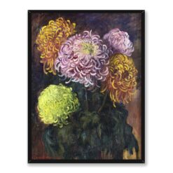 Michalina Janoszanka Chryzantemy 30×40