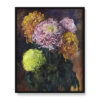 Michalina Janoszanka Chryzantemy 40×50 w RAMIE