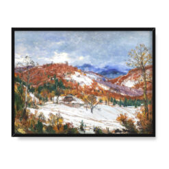 Oldrich Blazicek Zima na odludziu 40×30