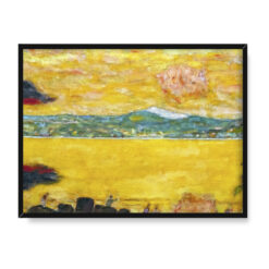 Pierre Bonnard Zatoka Saint Tropez o zmierzchu 40×30