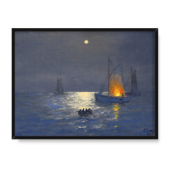 Soter Jaxa Małachowski Noc na morzu 40×30