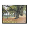 Soter Jaxa Małachowski Pejzaż z drzewami 40×30 w RAMIE