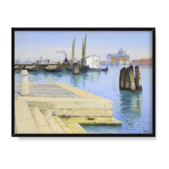 Soter Jaxa Małachowski W Wenecji 40×30