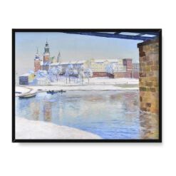 Soter Jaxa Małachowski Wawel w zimie 40×30