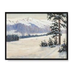 Soter Jaxa Małachowski Widok z Kalatówek na Kasprowy 40×30