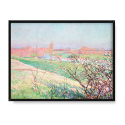 William Blair Bruce Wiosna Grez Seine et Marne 40×30