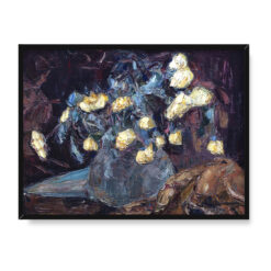 Włodzimierz Terlikowski Martwa natura z kwiatami 40×30