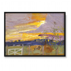 Akseli Gallen Kallela Brama przy domu w Nairobi 70×50