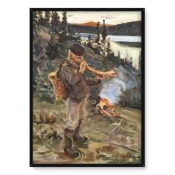 Akseli Gallen Kallela Chłopiec pasterz z Paanajarvi 50×70