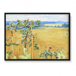 Akseli Gallen Kallela Dzika mokradła poza północnym wiatrem 70×50