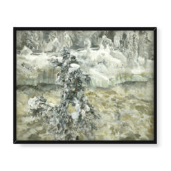 Akseli Gallen Kallela Imatra zimą 50×40