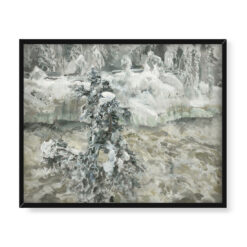 Akseli Gallen-Kallela Imatra zimą 50×40