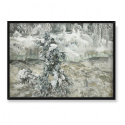 Akseli Gallen-Kallela Imatra zimą 70×50