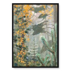 Akseli Gallen Kallela Jesienny las 50×70