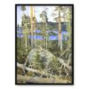 Akseli Gallen-Kallela Jezioro na pustkowiu 50×70